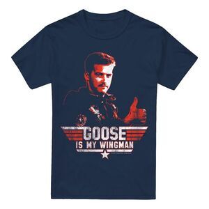 Top Gun Mens Wingman Goose T-Shirt / Navy